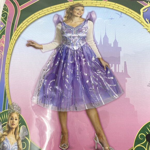 NBCUniversal Women's Wicked Musical Glinda Upland "For Good" Deluxe Costume - Picture 7 of 14